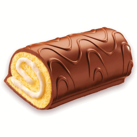 Balconi Knabberartikel 20x Balconi Rollino Latte Milk Mini Kuchen mit Milchcreme mit Schokolade überzogen 222g Original italienisch Snack 8001585001323