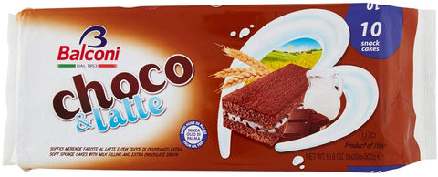 Balconi Riegel Balconi Merende ChocoLatte Stracciatella 3 Pezzi Da 350 Gr 8054134296770