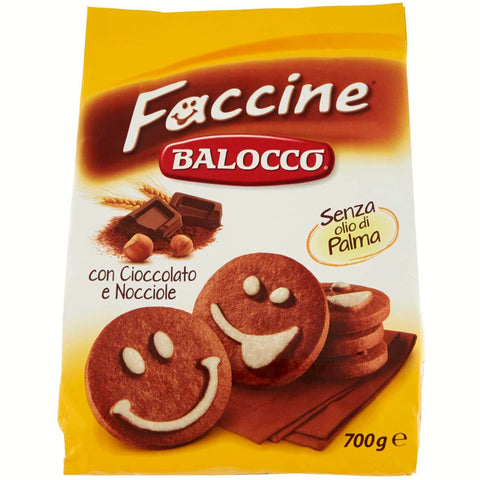 Balocco Biscotti Faccine 6 Pezzi Da 700 Grammi Original italienisch