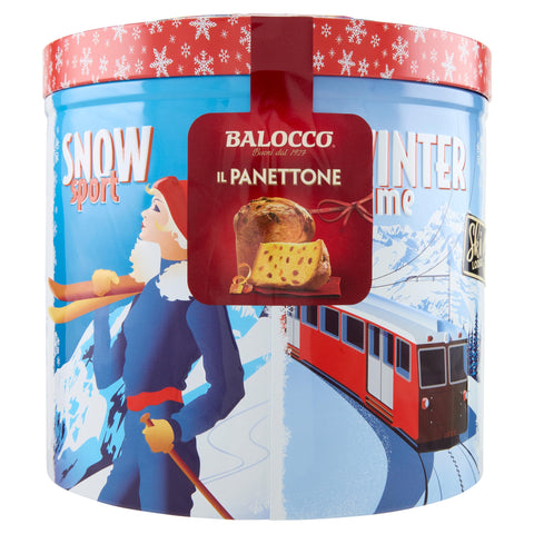 Balocco Desserts Balocco Panettone 'il Panettone in Weihnachtsdose', 750 g 8001100062518