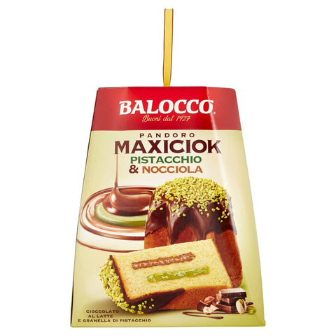 Balocco Kategorien Pandoro Maxiciok Pistacchio e Nocciola 800g Balocco 8001100069821