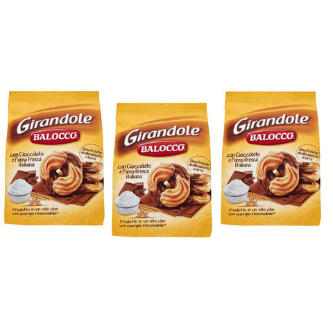 Balocco Girandole kekse mit Schokolade und Sahne 700 g 3x italienisch Original