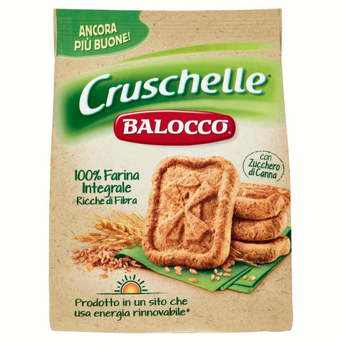 Balocco Cruschelle Biscotti con farina integrale e zucchero di canna Kekse mit Vollkornmehl und braunem Zucker biscuits cookies 100% Italienische Kekse 700g Original italienisch