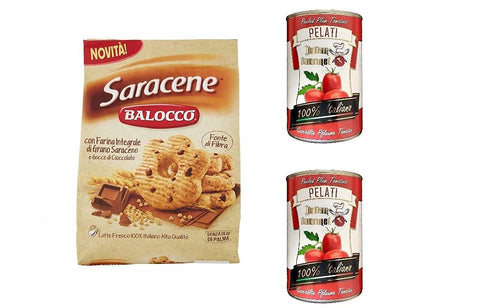 Balocco Saracene Kekse mit Buchweizen und Schokoladenstückchen biscuits cookies 700g italienisch Original
