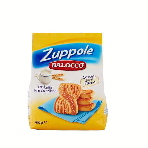 Balocco Kekse Balocco Zuppole Biscotti Kekse (700 g Beutel) italienisch Original