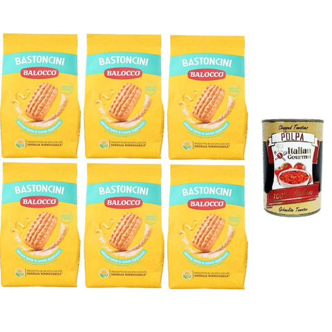 Balocco Snack Kuchen & Backwaren Balocco Bastoncini Kekse zum Frühstück 6x 350 g biscuits cookies kuchen Snack Kuchen & Backwaren italienisch Original 8032804040014