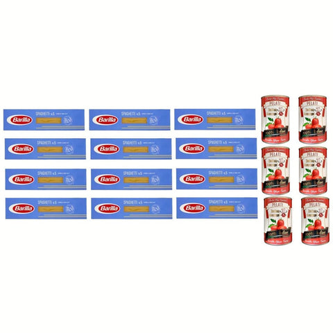 Barilla Gemüse Barilla Spaghetti n.5 12er Pack (12x500 g) Gemüse italienisch Original 76808280081