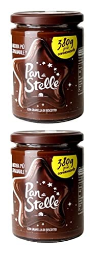 Barilla Haselnuss Pan di Stelle Crema (2 x 330 g) 8076809575850