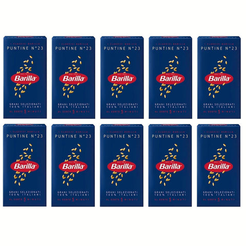Barilla Pasta Puntine Nr. 23 italienisch Nudeln 500 g pack Internationale Nudeln Original