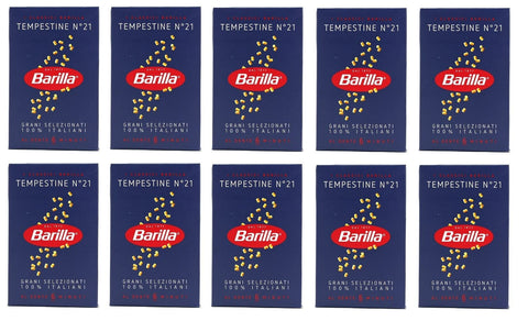 Barilla Internationale Nudeln 10x Pasta Barilla Tempestine Nr. 21 italienisch Nudeln 500 g pack 8076809036979