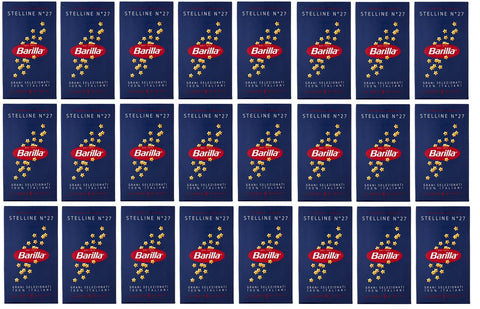 Barilla Internationale Nudeln 24x Pasta Barilla Stelline Nr. 27 italienisch Nudeln 500 g pack 8076800315271