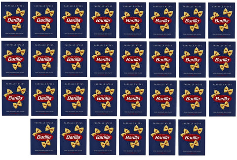 Barilla Internationale Nudeln 30x Pasta Barilla Farfalle Nr. 265 italienisch Nudeln 500 g pack 8076800000139