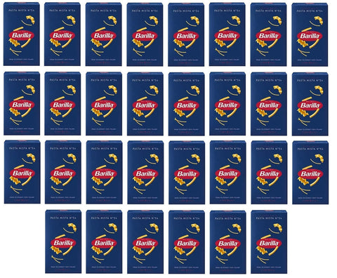 Barilla Internationale Nudeln 30x Pasta Barilla Pasta mista Nr. 54 italienisch Nudeln 500 g pack 8076804765546