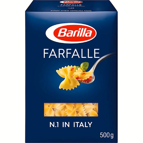 Barilla Pasta Barilla Farfalle Nr. 265 italienisch Nudeln pack 500 g 5x italienisch Original