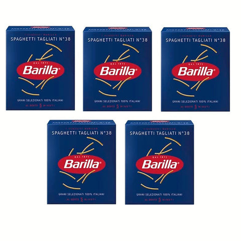 Barilla Spaghetti Tagliati Nr. 38 Nudeln pack 5x 500g Original italienisch