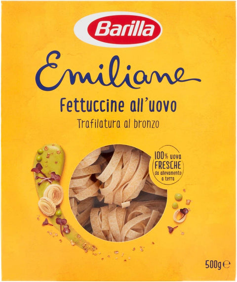 Barilla Internationale Nudeln Barilla Emiliane Fettuccine all'uovo n 430 Pasta und ei 500g mehr raues Gebäck