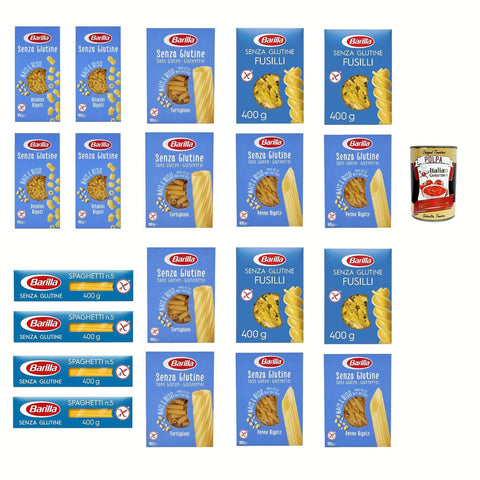 TESTPAKET senza Glutine Glutenfrei pasta nudeln 20x400g Original italienisch