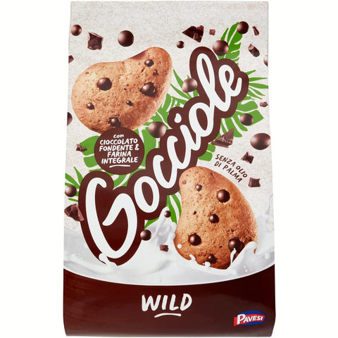 Pavesi Kekse Gocciole Wild Integrali mit Vollkornmehl cookies biscuits 6x350g Original italienisch