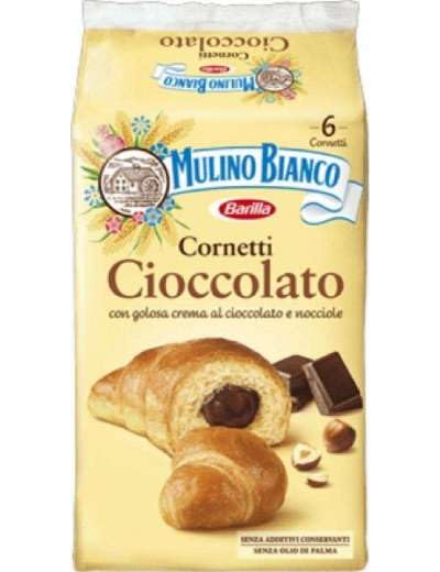 Barilla Kekse Mulino Bianco Cornetti Cioccolato Gr.300 8076809542746