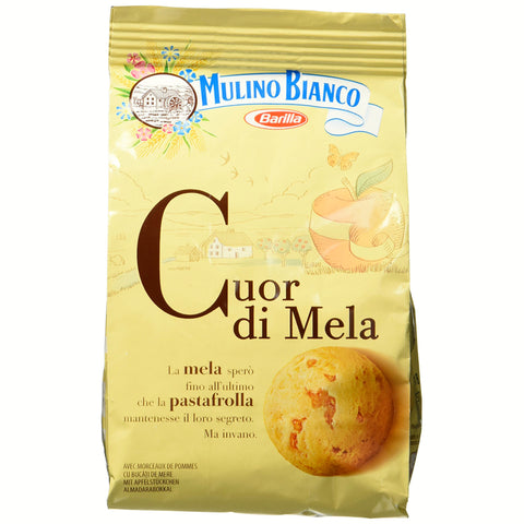 Barilla Mulino Bianco Cuor Di Mela Gebäck 5er Pack ( ) 5x250 g italienisch Original Kekse