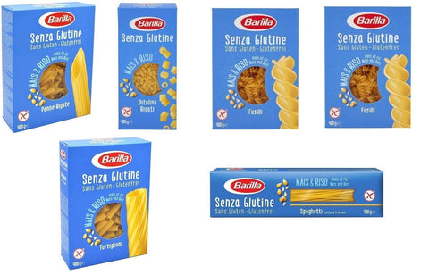 Barilla Knödel TESTPAKET Barilla senza Glutine Glutenfrei pasta nudeln 6 x 400G 8076809545464