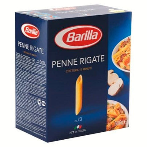 Barilla Koch- & Backzutaten Barilla 500g, Penn Rigati 5 x 500 g Original italienisch 8076809037792
