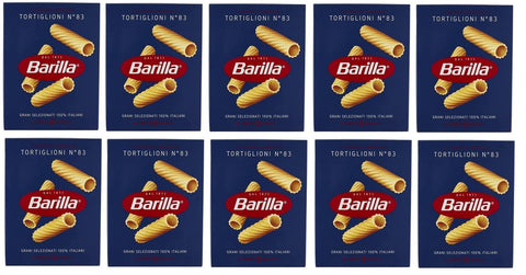Barilla Kurze Pasta 10x Pasta Barilla Tortiglioni Nr. 83 italienisch Nudeln 500 g pack 8076802085837