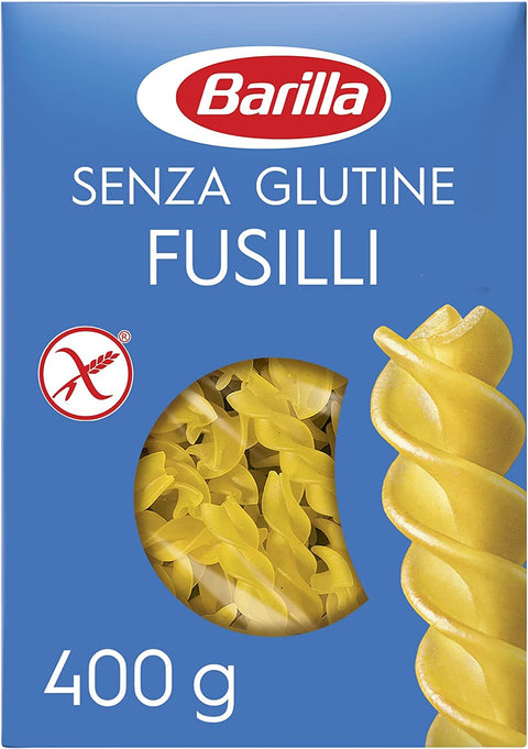Barilla Kurze Pasta 20x Barilla Fusilli 400g senza Glutine Glutenfrei pasta nudeln 8076809545464