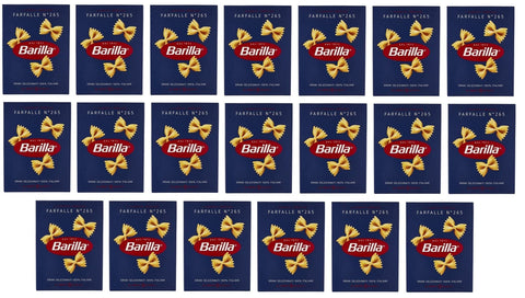 Barilla Kurze Pasta 20x Pasta Barilla Farfalle Nr. 265 italienisch Nudeln 500 g pack 8076809539852