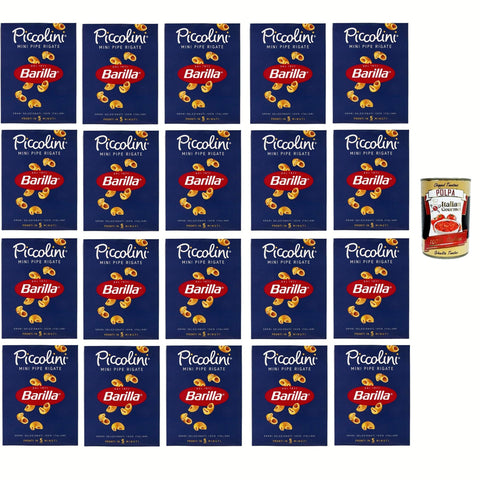 Barilla Pasta Mini Pipe rigate, 100% Nudeln pack 20x500g Original italienisch