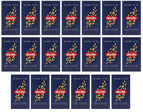 Barilla Kurze Pasta 20x Pasta Barilla Risoni Nr. 26 italienisch Nudeln 500 g pack 8076800315264