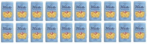 Barilla Kurze Pasta 20x Voiello La Farfalla n°192 Pasta 100% Italienischer Weizen 500g Teigwaren aus Hartweizengrieß Bronze-Zeichnung 8076810500735