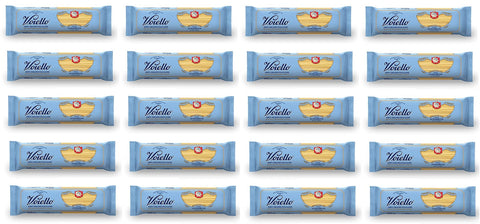 Barilla Kurze Pasta 20x Voiello Lo Spaghetto n°104 Pasta 100% Italienischer Weizen 500g Teigwaren aus Hartweizengrieß Bronze-Zeichnung 8076810500520