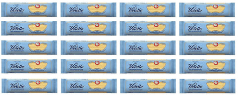 Barilla Kurze Pasta 20x Voiello Lo Spaghetto Scanalato n°107 Pasta 100% Italienischer Weizen 500g Teigwaren aus Hartweizengrieß Bronze-Zeichnung 8076810500919