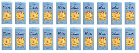 Barilla Kurze Pasta 20x Voiello Lo Zito Arrotolato n°194 Pasta 100% Italienischer Weizen 500g Teigwaren aus Hartweizengrieß Bronze-Zeichnung 8076810500896