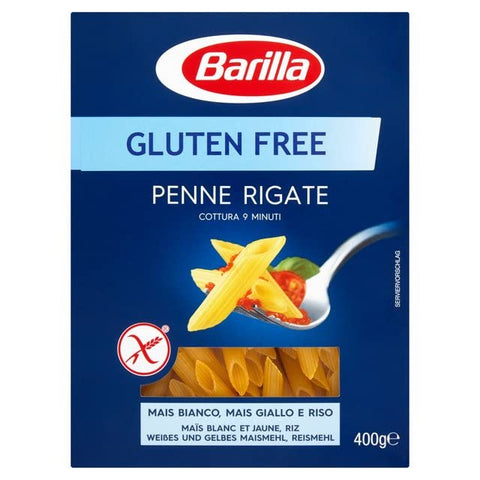 Barilla Kurze Pasta 3 x Barilla Penne Rigate 400 g Senza Glutine Glutenfrei Pasta Nudeln Gesundheitsnahrung