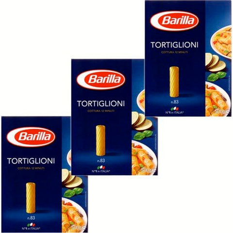 Barilla Nudeln 'Tortiglioni' n.83, 500 g 3x Original italienisch