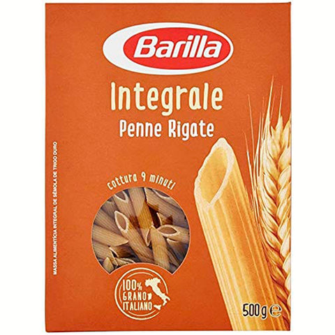 Barilla Penne Rigate Integrali Vollkornnudeln Vollkorn Pasta 100% 5x500g Original italienisch