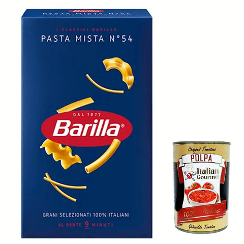 Barilla Pasta Pasta mista Nr. 54, 100% Nudeln pack 5x500g Original italienisch