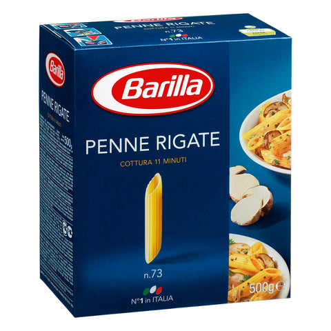 Barilla Pasta Penne rigate Nr. 73 italienisch Nudeln 500 g pack 5x Original italienisch