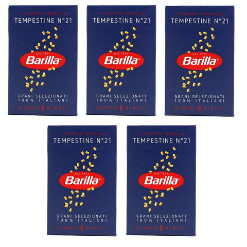 Barilla Pasta Tempestine Nr. 21 italienisch Nudeln 500 g pack 5x Original italienisch