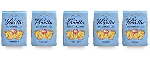 Barilla Kurze Pasta 5x Voiello Il Gran Fusillo n°180 Pasta 100% Italienischer Weizen 500g Bronze-Zeichnung 8076810791935