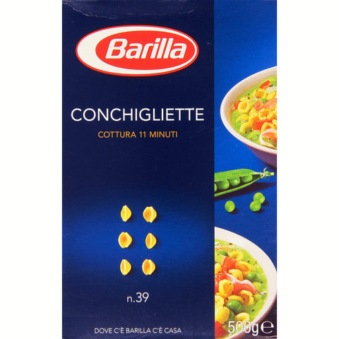 Barilla Conchigliette Pasta di Semola di Grano Duro - 500 gr Original italienisch