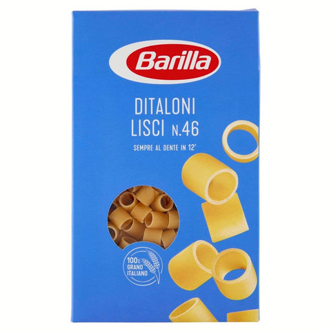 Barilla Kurze Pasta Barilla DITALONI SMOOTH N.6 GR 500 X 6 Original italienisch 8076802085462