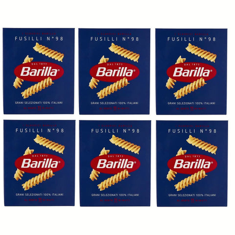 Barilla Fusilli n.98 6er Pack 6x500g Original italienisch Pasta