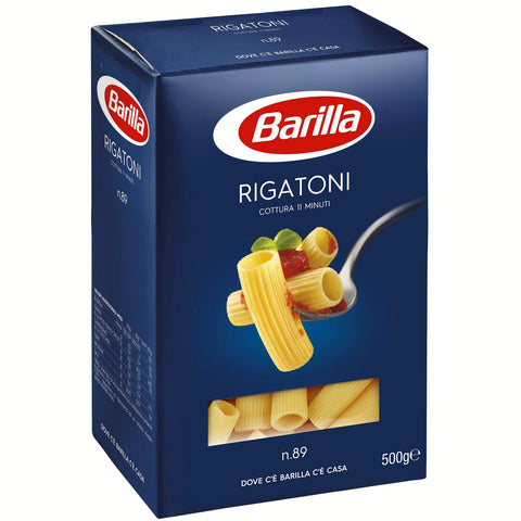 Barilla Hartweizen Pasta Rigatoni n. 89 5er Pack 5x500g Original italienisch