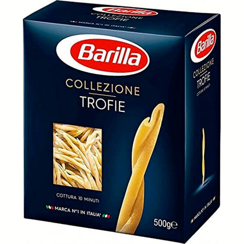 Barilla Kurze Pasta Barilla Pasta Collezione Trofie 500g (6er-Pack) Original italienisch 3701018021953