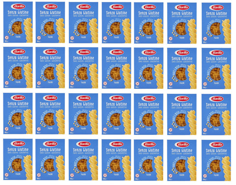 Barilla Kurze Pasta Barilla Pasta Fusilli glutenfrei aus Reis und Mais – 28er Pack (28x400g) 8076809545464