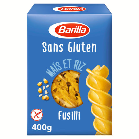 Barilla Pasta Fusilli glutenfrei aus Reis und Mais – 7er Pack 7x400g Original italienisch