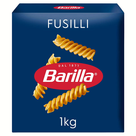 Barilla Pasta Nudeln Klassische Fusilli n.98 aus hochwertigem Hartweizen immer al dente, 10er Pack 10x1kg Original italienisch
